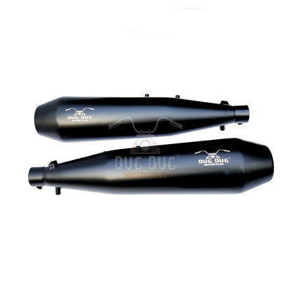 Dug Dug Growler Performance Exhaust with dB killer for Super Meteor 650