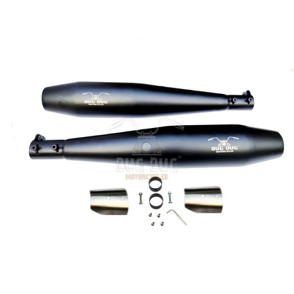 Dug Dug Venom Performance Exhaust SS-304 for Interceptor 650 and Continental GT 650