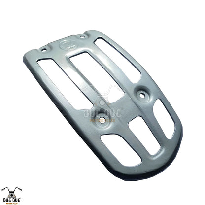 Dug Dug Pillion Seat Replacement Carrier for Royal Enfield Super Meteor 650 – Silver