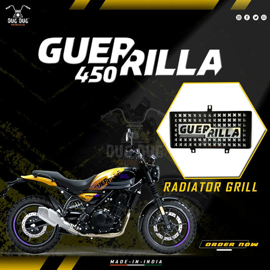 Guerrilla 450 Radiator Grill Radiator Guard