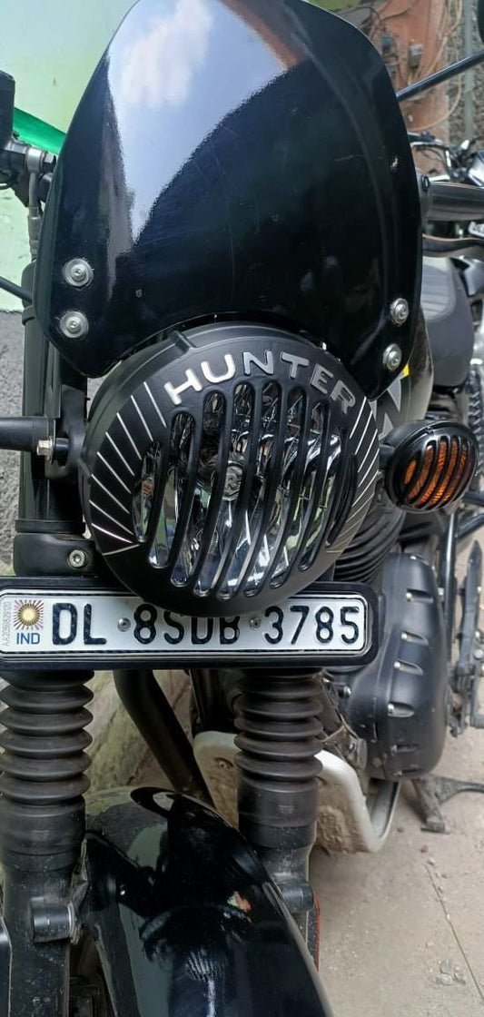 Royal Enfield Hunter 350 Aluminium CNC Grill Set of 8pc