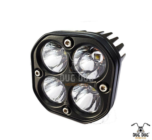 4 LED CREE Fog Light Auxiliary Light for all Motorcycles - 60w