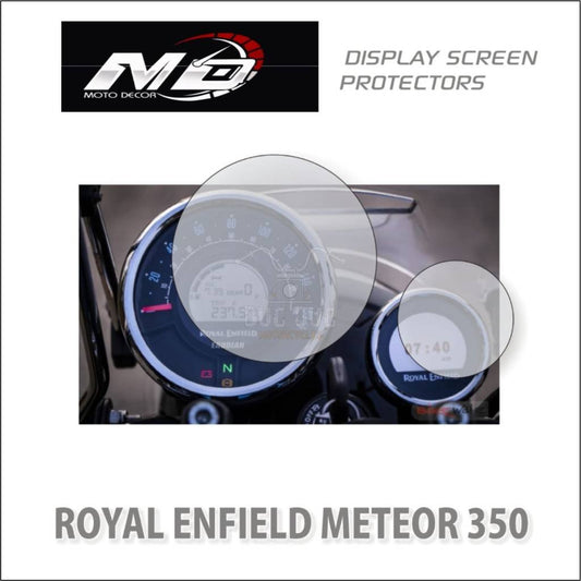 Dug Dug 9H Meter Display Screen Protector Guard for Royal Enfield Meteor 350