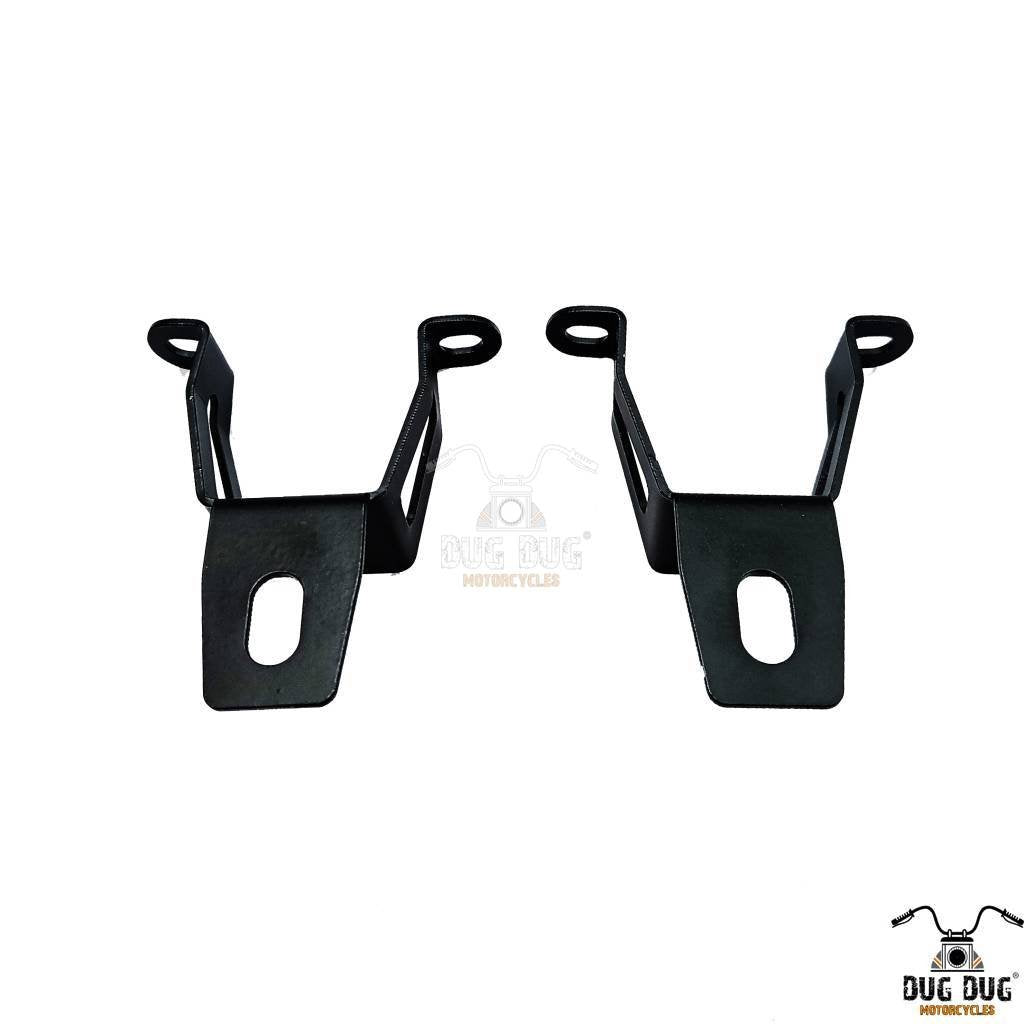 Dug Dug Meteor 350 Shocker Fog Light Mount Clamps