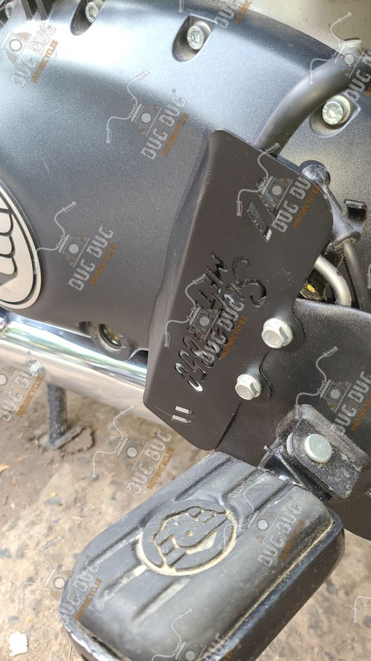 Dug Dug Rear Disk Pump Guard for Royal Enfield Super Meteor 650