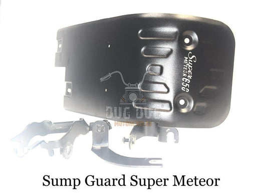 Sump Guard Engine Guard for Royal Enfield Super Meteor 650 - Black